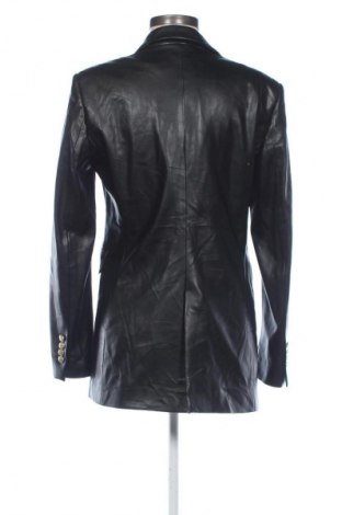 Geacă de piele pentru femei Zara, Mărime M, Culoare Negru, Preț 116,99 Lei