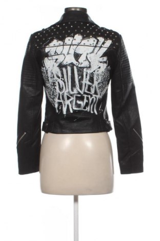 Дамско кожено яке Zara, Размер S, Цвят Черен, Цена 19,42 €