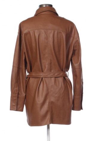 Damen Lederjacke Zara, Größe M, Farbe Braun, Preis 21,00 €