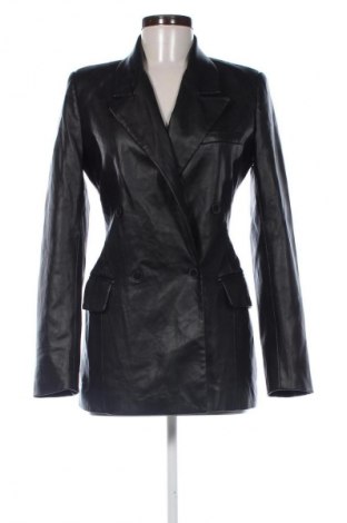 Дамско кожено яке Zara, Размер S, Цвят Черен, Цена 38,56 €