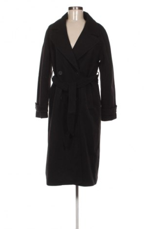 Дамско палто Bershka, Размер S, Цвят Черен, Цена 73,11 €