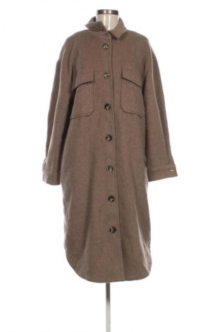 Damski płaszcz Object, Rozmiar M, Kolor Brązowy, Cena 151,99 zł