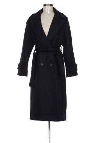 Дамско палто Pull&Bear, Размер XS, Цвят Черен, Цена 73,11 €