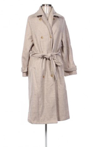 Damski płaszcz SHEIN, Rozmiar XS, Kolor Beżowy, Cena 214,34 zł