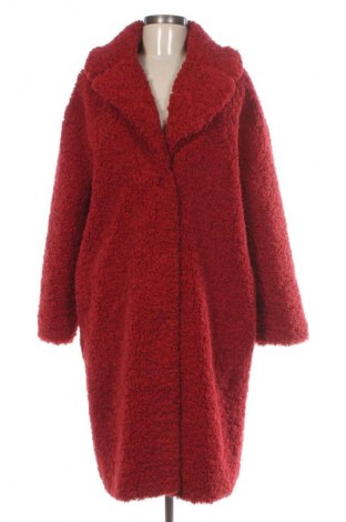 Дамско палто Stradivarius, Размер M, Цвят Червен, Цена 33,74 €