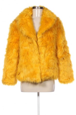Γυναικείο παλτό Topshop, Μέγεθος XS, Χρώμα Κίτρινο, Τιμή 67,99 €