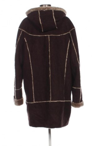 Γυναικείο παλτό Ulla Popken, Μέγεθος XXL, Χρώμα Καφέ, Τιμή 40,99 €