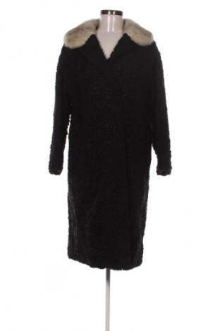 Дамско кожено палто Unbranded, Размер XXL, Цвят Черен, Цена 96,12 €