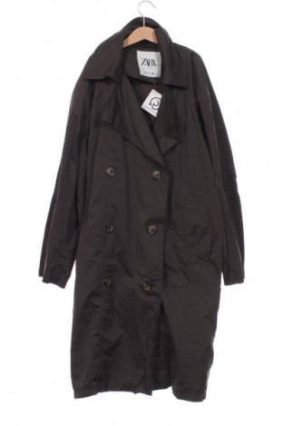 Дамско палто Zara, Размер XS, Цвят Сив, Цена 28,20 €