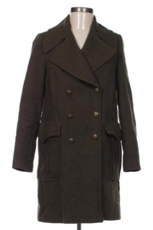 Дамско палто Zara, Размер S, Цвят Зелен, Цена 26,07 €