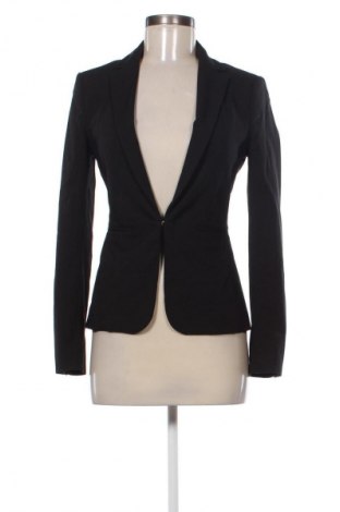Γυναικείο σακάκι H&M, Μέγεθος XS, Χρώμα Μαύρο, Τιμή 24,55 €