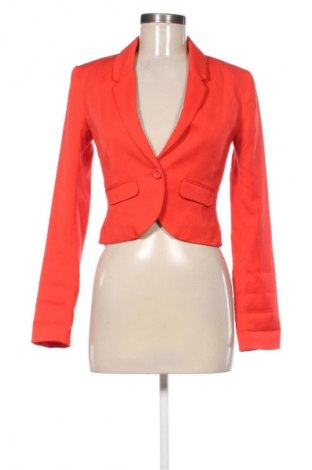 Γυναικείο σακάκι H&M Divided, Μέγεθος XS, Χρώμα Κόκκινο, Τιμή 25,00 €