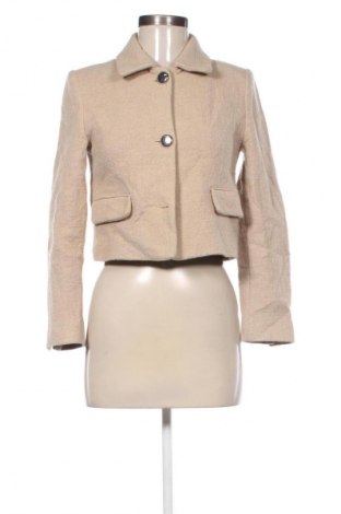 Дамско сако Mango, Размер XS, Цвят Бежов, Цена 15,33 €