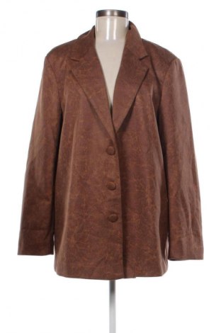 Γυναικείο σακάκι SHEIN, Μέγεθος M, Χρώμα Καφέ, Τιμή 25,00 €