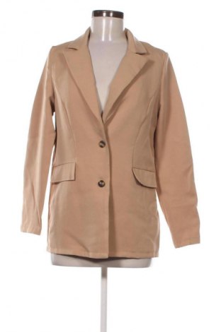 Γυναικείο σακάκι SHEIN, Μέγεθος S, Χρώμα  Μπέζ, Τιμή 25,00 €