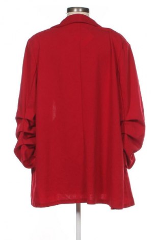 Damski żakiet SHEIN, Rozmiar 3XL, Kolor Czerwony, Cena 72,99 zł