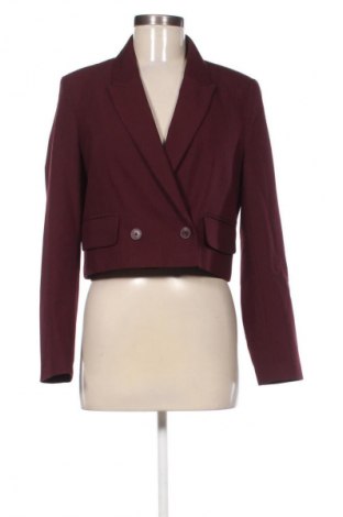 Дамско сако Stradivarius, Размер S, Цвят Червен, Цена 24,44 €