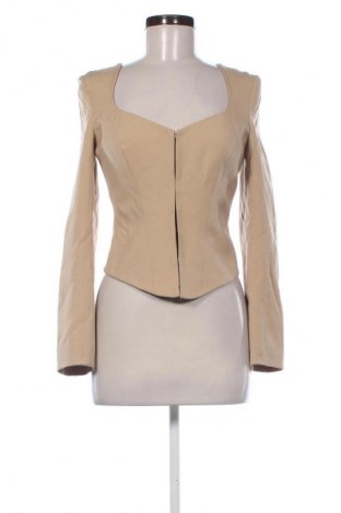Γυναικείο σακάκι Unbranded, Μέγεθος S, Χρώμα  Μπέζ, Τιμή 24,54 €