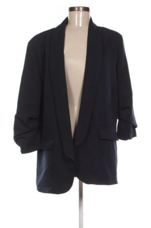 Γυναικείο σακάκι Unbranded, Μέγεθος 4XL, Χρώμα Μπλέ, Τιμή 21,99 €