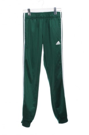 Дамско спортно долнище Adidas, Размер XS, Цвят Зелен, Цена 21,00 €