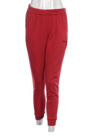 Дамско спортно долнище Adidas, Размер S, Цвят Червен, Цена 29,56 €