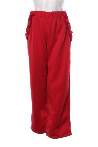 Дамско спортно долнище SHEIN, Размер XL, Цвят Червен, Цена 11,10 €