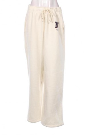 Γυναικείο αθλητικό παντελόνι Zara, Μέγεθος XL, Χρώμα Εκρού, Τιμή 20,40 €