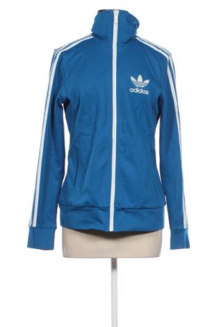Bluză trening de femei Adidas Originals, Mărime L, Culoare Albastru, Preț 130,33 Lei