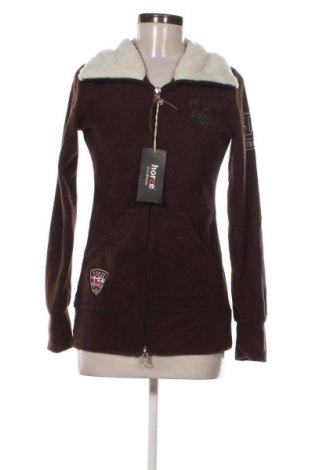 Дамско спортно горнище Horze, Размер S, Цвят Кафяв, Цена 39,88 €