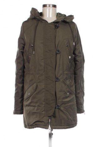 Dámska bunda  Bershka, Veľkosť M, Farba Zelená, Cena  25,95 €