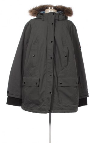 Γυναικείο μπουφάν Bpc Bonprix Collection, Μέγεθος 3XL, Χρώμα Γκρί, Τιμή 35,99 €