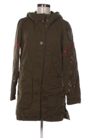 Γυναικείο μπουφάν Desigual, Μέγεθος XS, Χρώμα Πράσινο, Τιμή 71,99 €