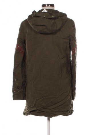 Γυναικείο μπουφάν Desigual, Μέγεθος XS, Χρώμα Πράσινο, Τιμή 71,99 €