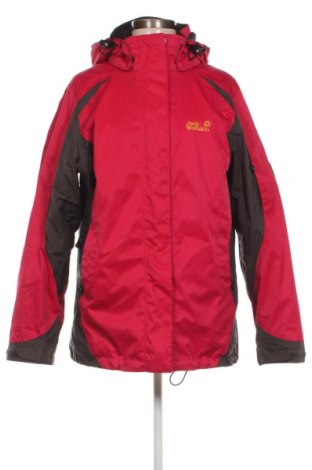 Damenjacke Jack Wolfskin, Größe L, Farbe Rot, Preis 36,99 €