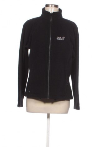 Γυναικεία αθλητική ζακέτα Jack Wolfskin, Μέγεθος L, Χρώμα Μαύρο, Τιμή 26,99 €