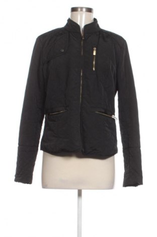 Γυναικείο μπουφάν Stradivarius, Μέγεθος L, Χρώμα Μαύρο, Τιμή 25,00 €