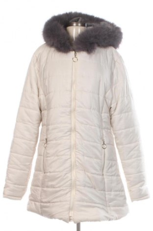 Γυναικείο μπουφάν Unbranded, Μέγεθος XL, Χρώμα Εκρού, Τιμή 27,99 €