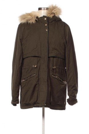 Дамско яке Zara, Размер XL, Цвят Зелен, Цена 21,47 €