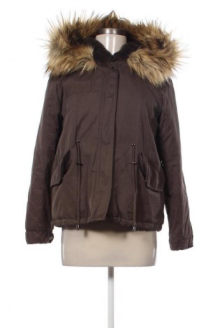 Дамско яке Zara, Размер S, Цвят Кафяв, Цена 20,96 €