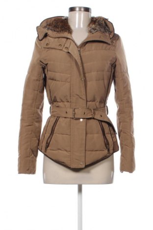 Kurtka damska Zara, Rozmiar M, Kolor Beżowy, Cena 120,99 zł