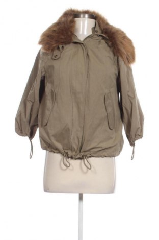 Дамско яке Zara, Размер XS, Цвят Зелен, Цена 11,75 €