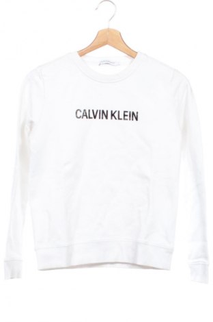 Bluză pentru copii Calvin Klein Jeans, Mărime 11-12y/ 152-158 cm, Culoare Alb, Preț 72,99 Lei