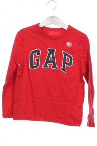 Gyerek blúz Gap Kids, Méret 3-4y / 104-110 cm, Szín Piros, Ár 10 589 Ft