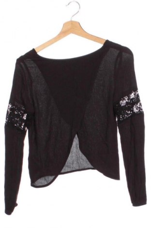 Dziecięca bluzka H&M, Rozmiar 10-11y/ 146-152 cm, Kolor Czarny, Cena 30,84 zł