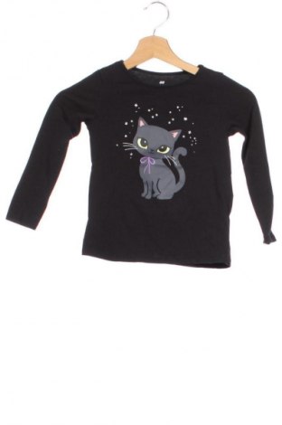 Dziecięca bluzka H&M, Rozmiar 4-5y/ 110-116 cm, Kolor Czarny, Cena 30,84 zł