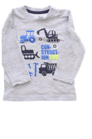 Gyerek blúz Topomini, Méret 9-12m / 74-80 cm, Szín Szürke, Ár 2 479 Ft