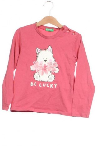 Bluză pentru copii United Colors Of Benetton, Mărime 3-4y/ 104-110 cm, Culoare Roșu, Preț 62,56 Lei