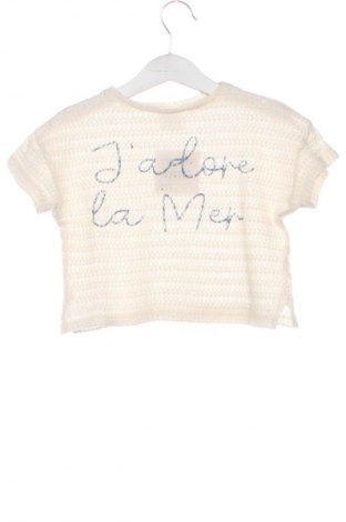 Детска блуза Zara, Размер 18-24m/ 86-98 см, Цвят Екрю, Цена 7,00 €