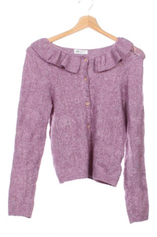 Dziecięcy kardigan H&M, Rozmiar 8-9y/ 134-140 cm, Kolor Fioletowy, Cena 30,99 zł