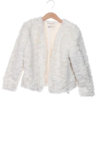 Παιδική ζακέτα H&M, Μέγεθος 4-5y/ 110-116 εκ., Χρώμα Λευκό, Τιμή 6,99 €